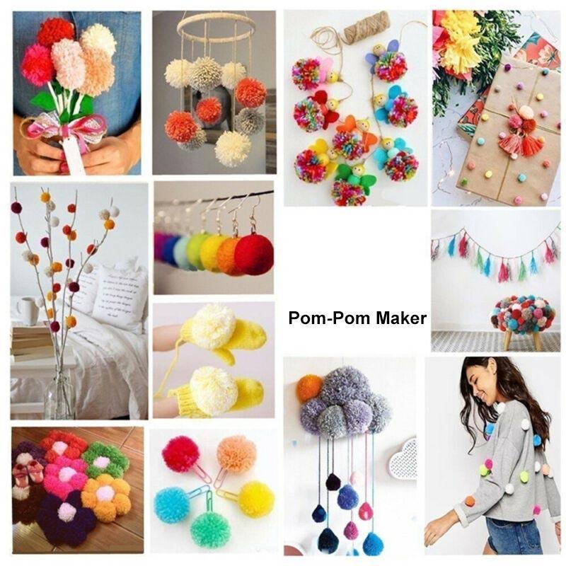 Comfybear™ Multipurpose Pom-Pom Maker (1 Set)