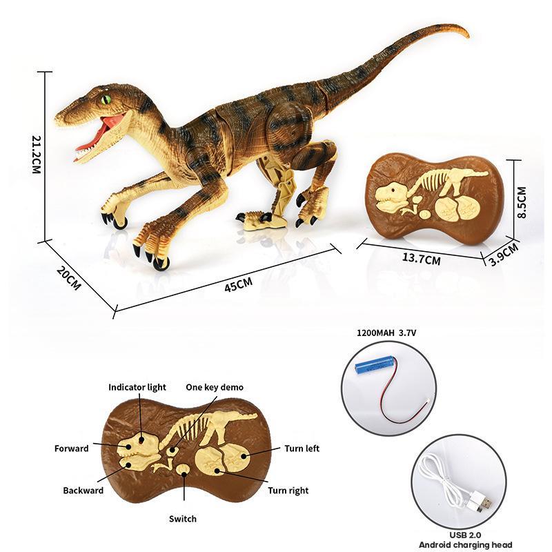 (50% OFF-Sale)Gifts For Children🎁Remote Control Dinosaur💥Buy 2 Free Shipping