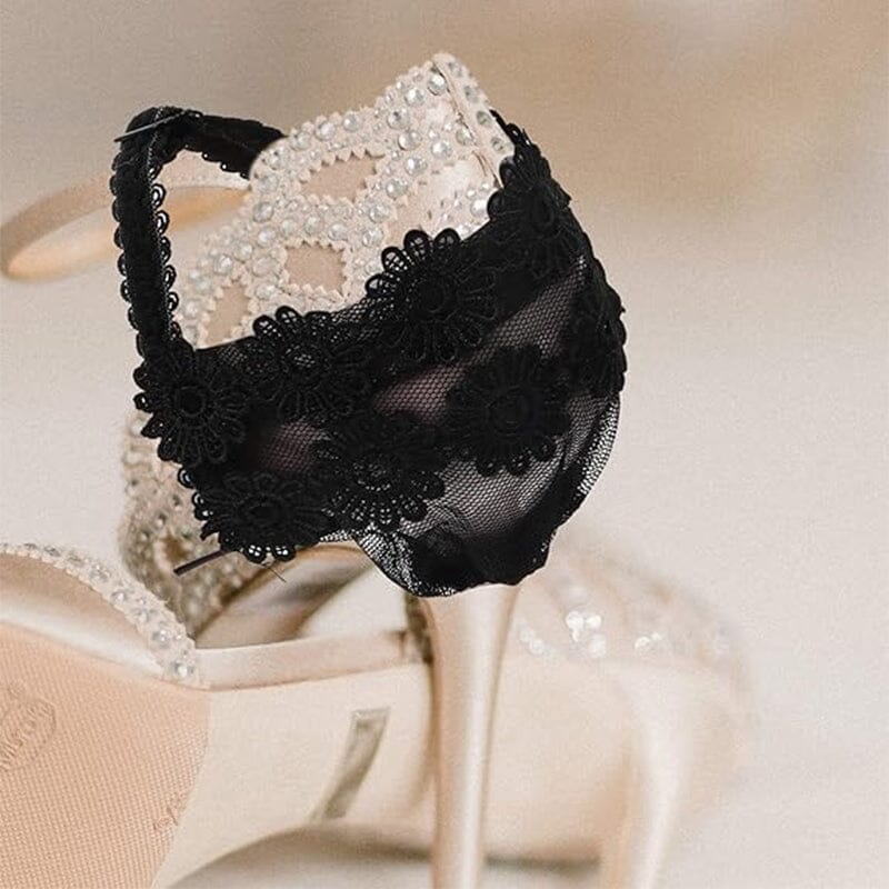 Lace High Heels Shoe Straps (3 Pairs)