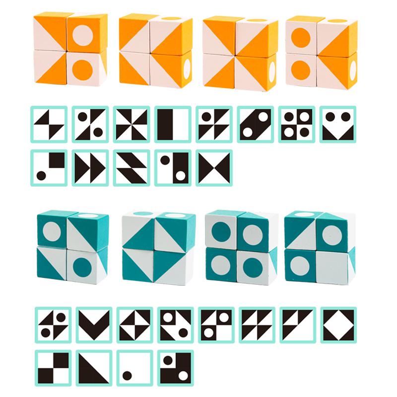 Comfybear™ Puzzle Building Cubes