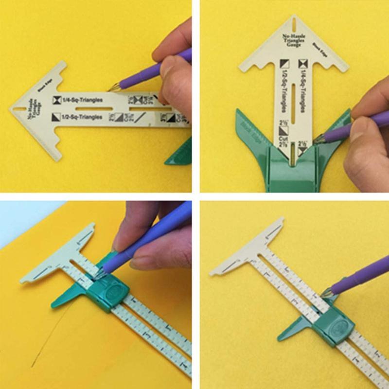 Five-in-one Patchwork Ruler Tailor Tool
