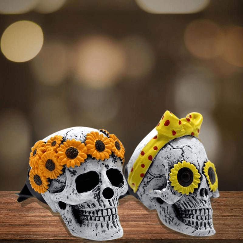 (🎃Early Halloween Promotion🎃) Evil Skulls With Air Freshener