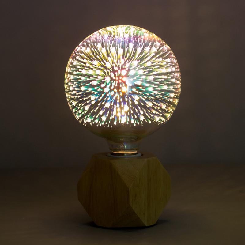 3D Fireworks Decorative LED Bulbs