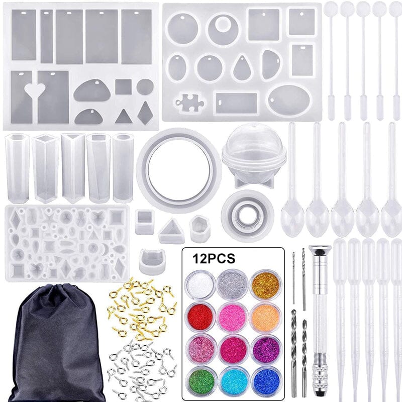 Handmade Crystal Glue Mold Set