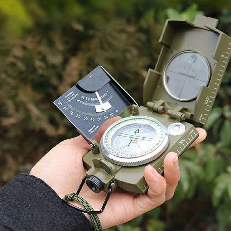 Multifunctional Flip Luminous Compass