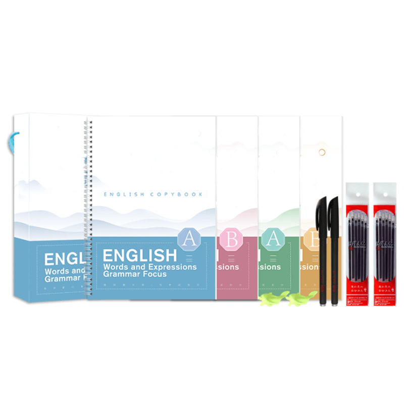 Comfybear™Reusable English Calligraphy Copybook