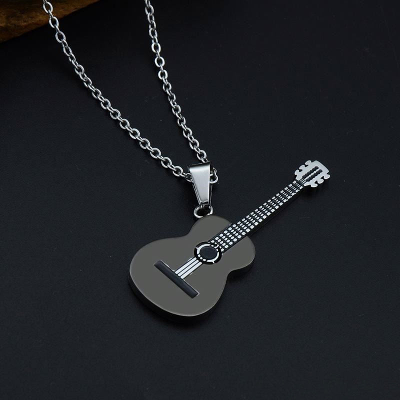 Unisex Guitar Necklace