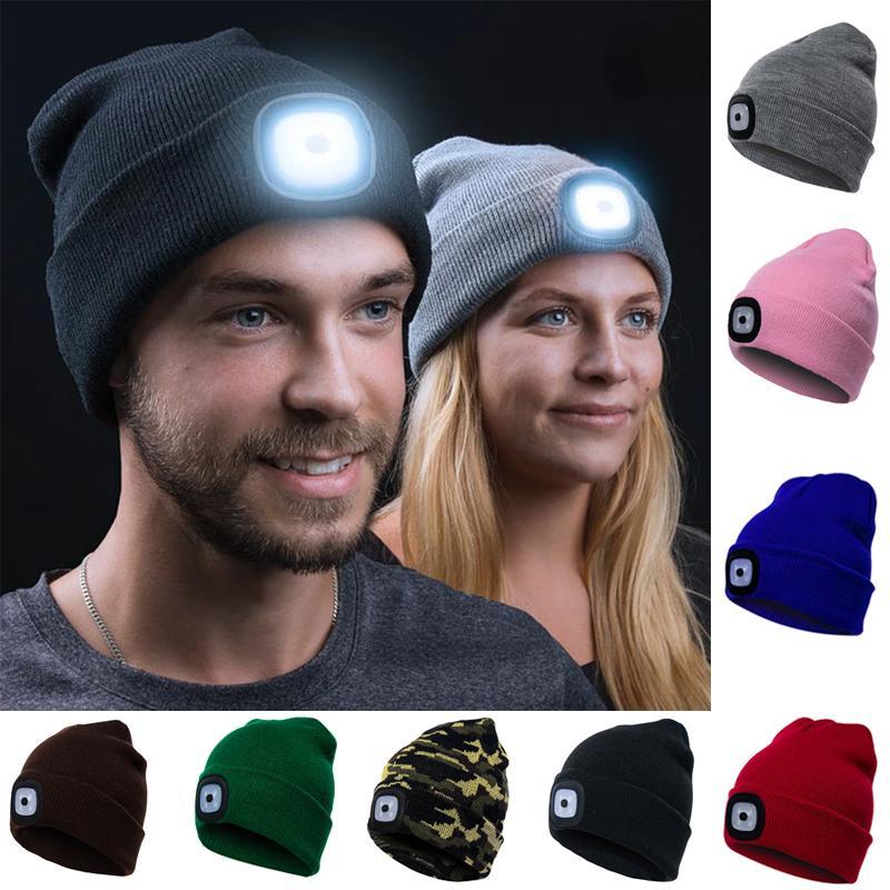 Comfybear™LED Knitted Winter Beanie Hat