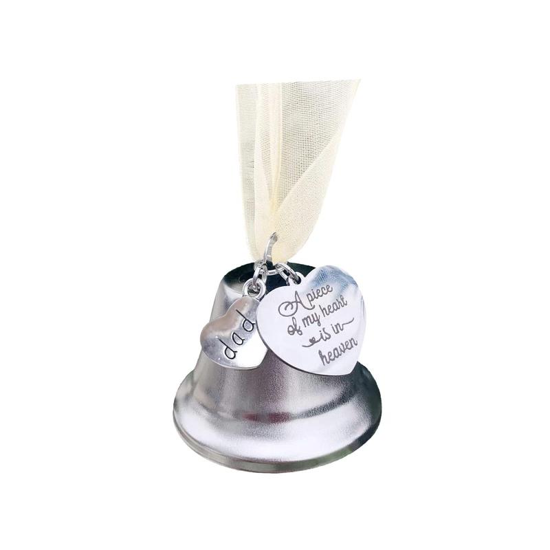 (🎅Early Xmas Sale - Save 50% OFF🎅) Heart-Warming Christmas Memorial Bell Pendant