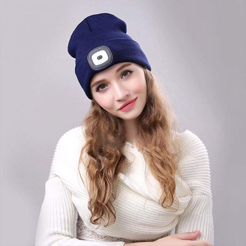 Comfybear™LED Knitted Winter Beanie Hat