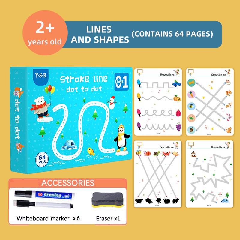 Comfybear™Wipe Clean Pen Control Board Book