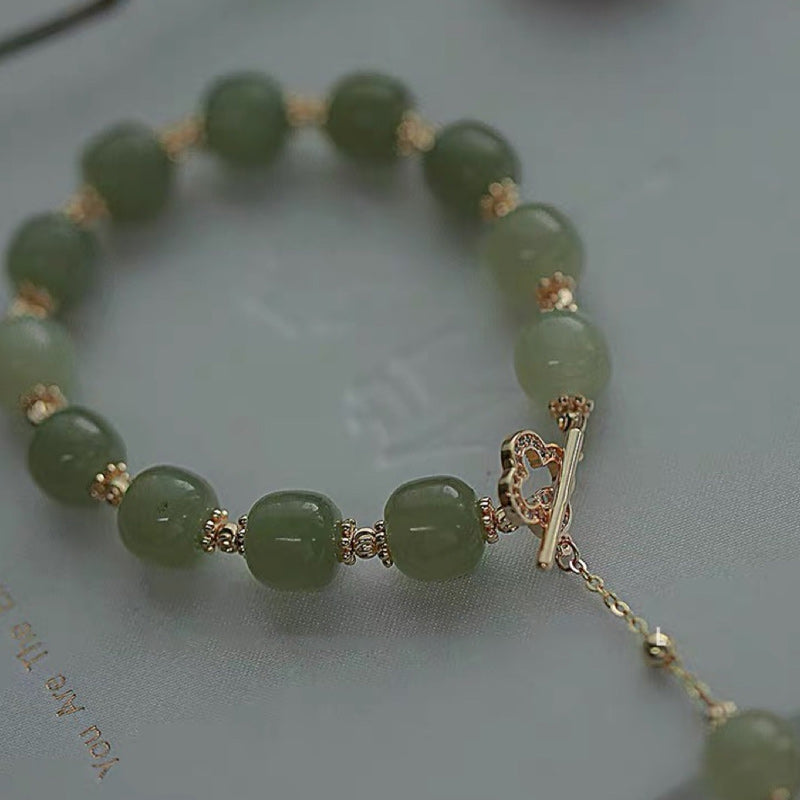 Hetian Jade Elegant Temperament Bracelet