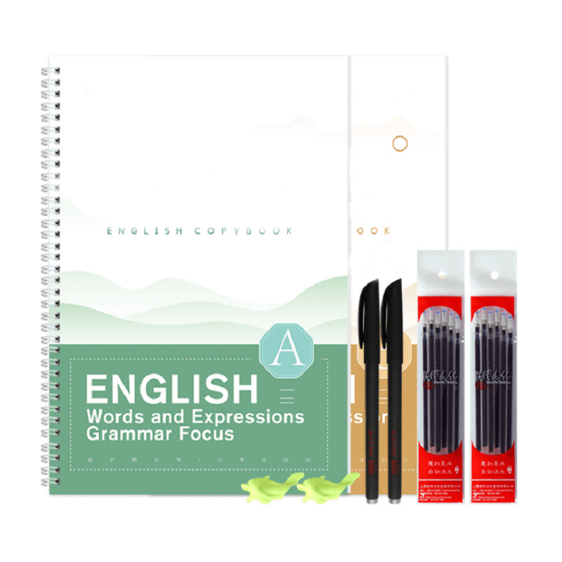 Comfybear™Reusable English Calligraphy Copybook
