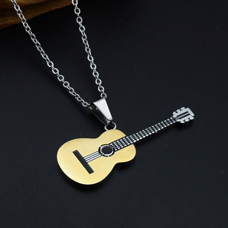 Unisex Guitar Necklace