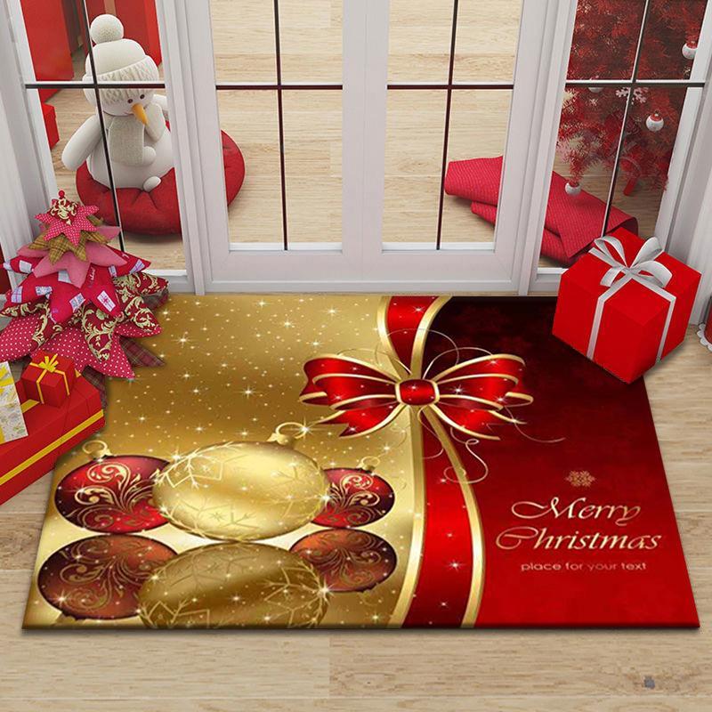 Christmas Entrance Door Carpet