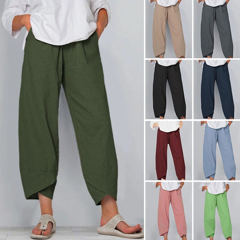 Cotton and Linen Casual Pants – comfybear
