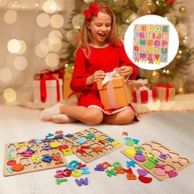 Wooden Puzzles for Toddlers