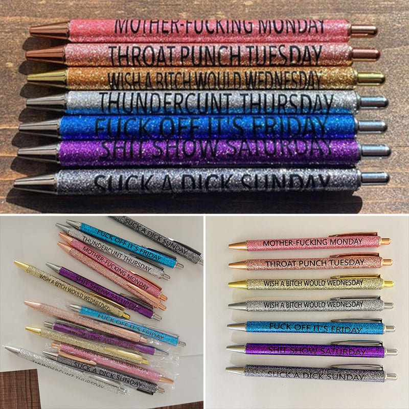 7pcs Funny Pens