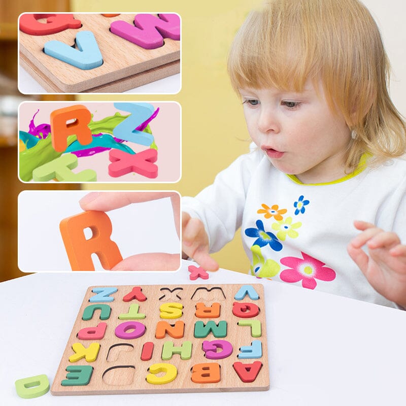 Wooden Puzzles for Toddlers