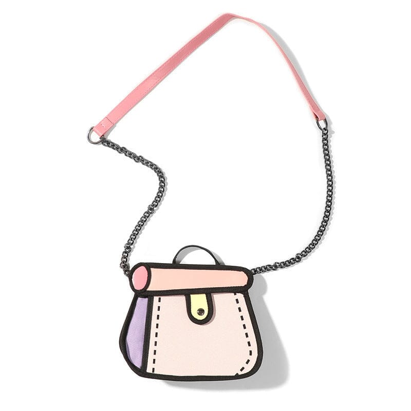 2D Cartoon Handbag