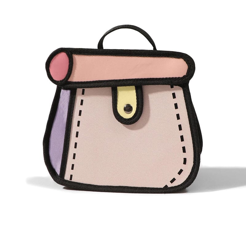 2D Cartoon Handbag