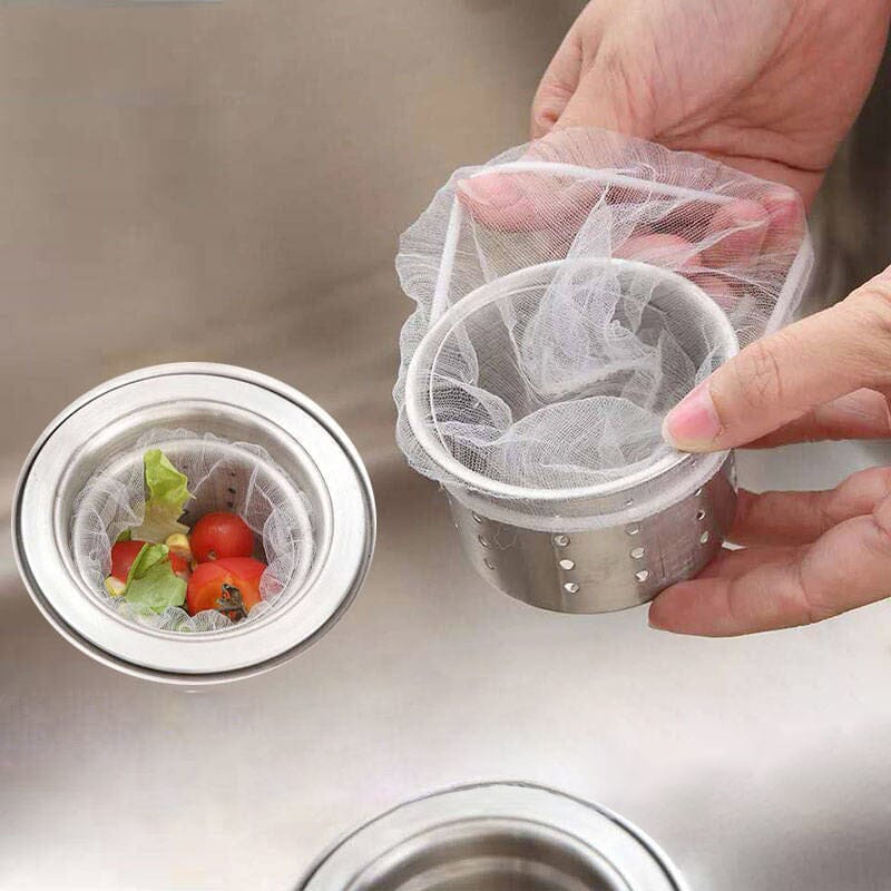 Kitchen Sink Disposable Straine Trash Bags