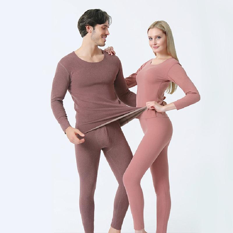Comfybear™Double-sided Brushed Thermal Underwear Long Sleeve Set
