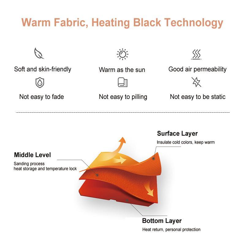 Comfybear™Double-sided Brushed Thermal Underwear Long Sleeve Set
