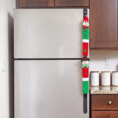 SNOWMAN KITCHEN HANDLE DOOR COVERS (SET OF 3)