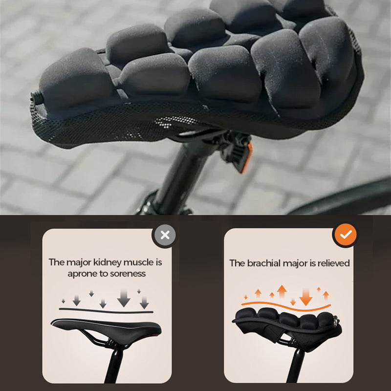 3D Airbag Bicycle Seat Cover