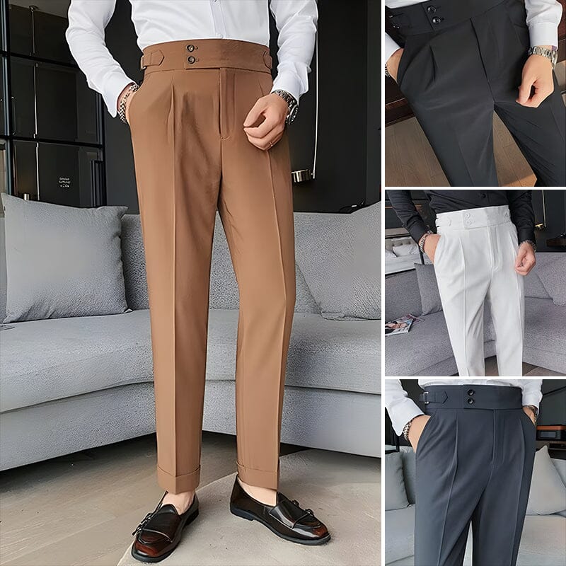 Men's Pants with Side Adjusters