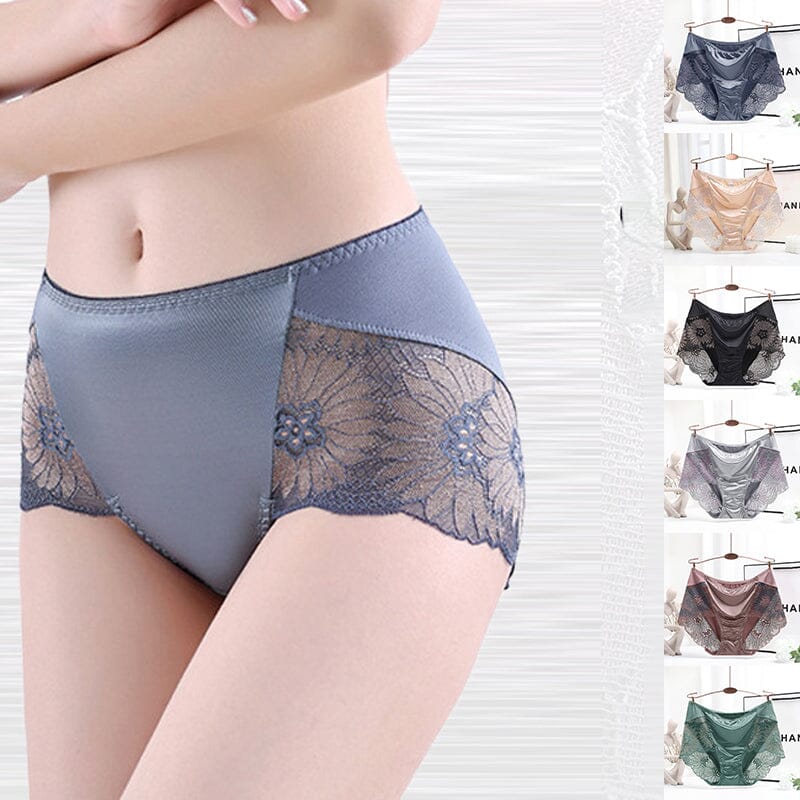 Women's Tummy Control Hip Lifting Seamless Lace Underwear