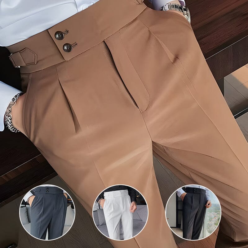 Men's Pants with Side Adjusters