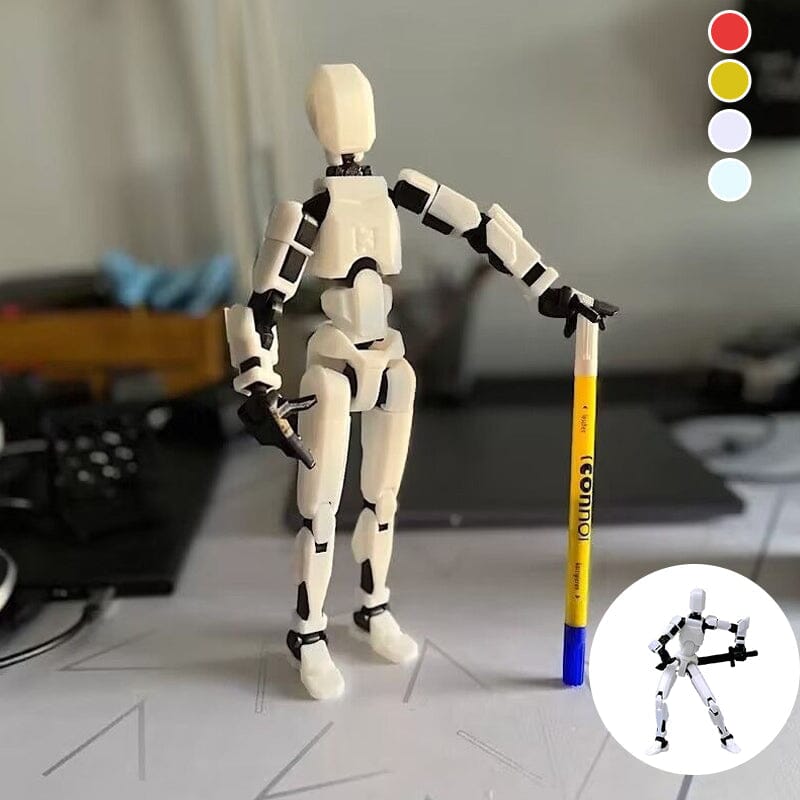 3D Printed Multi-Jointed Movable Robot