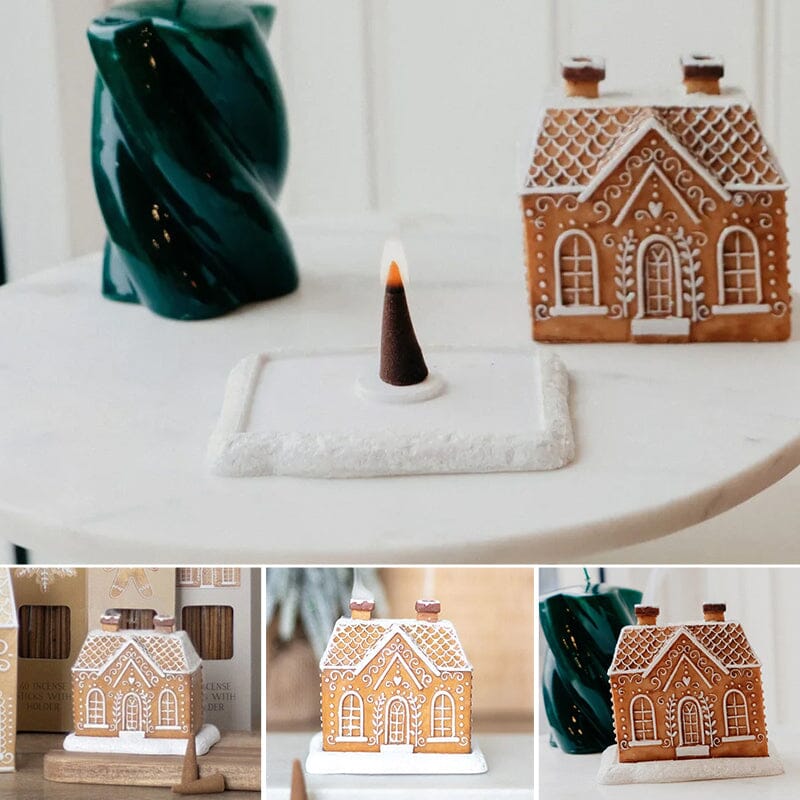 Gingerbread House Incense Burner