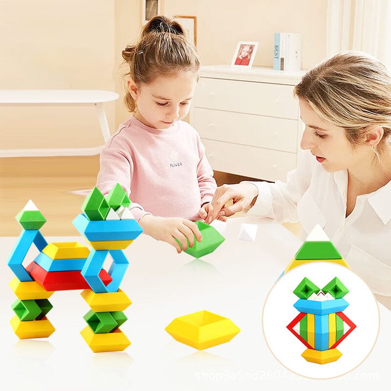 Pyramids Stacking Blocks