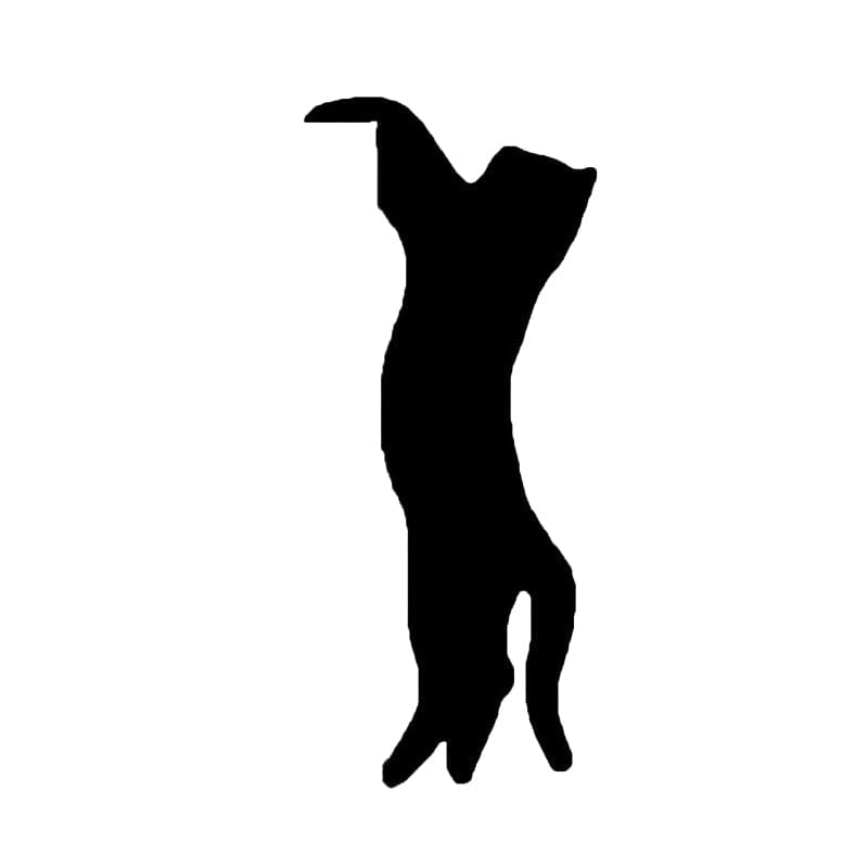 Halloween Black Cat Door Corner Sign Decoration