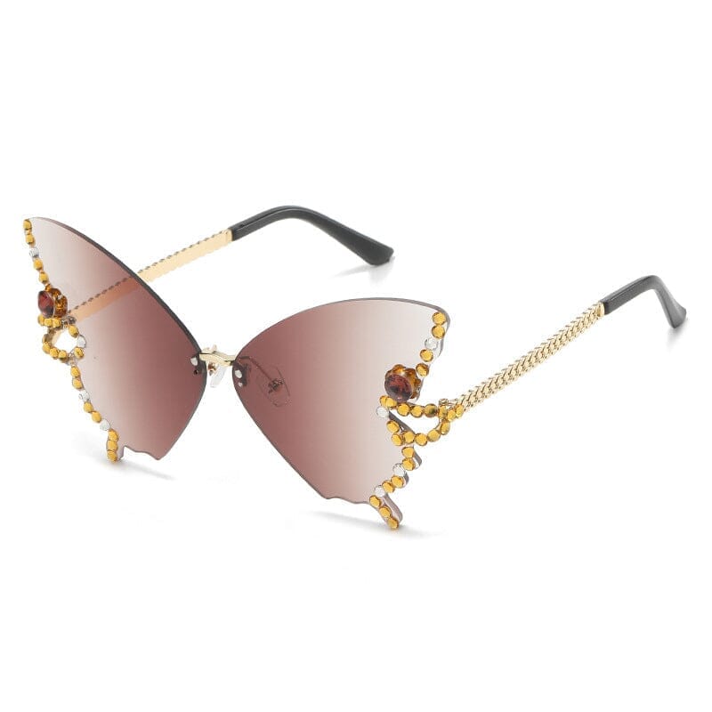 DIAMOND BUTTERFLY SUNGLASSES